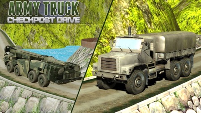 Army Truck Checkpost Drive 2017 Pro iPhone screenshot