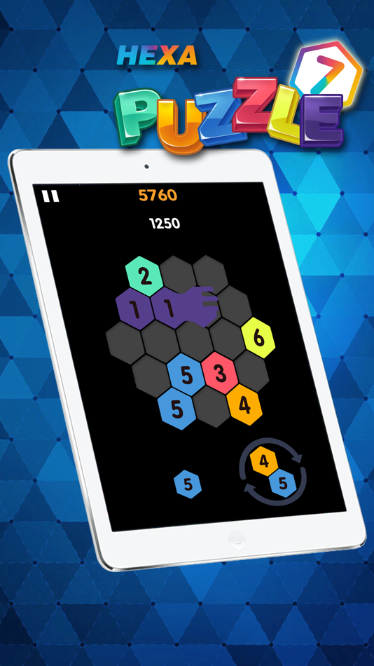 #3. Hexa Puzzle 7 (iOS) 由: XQSoft