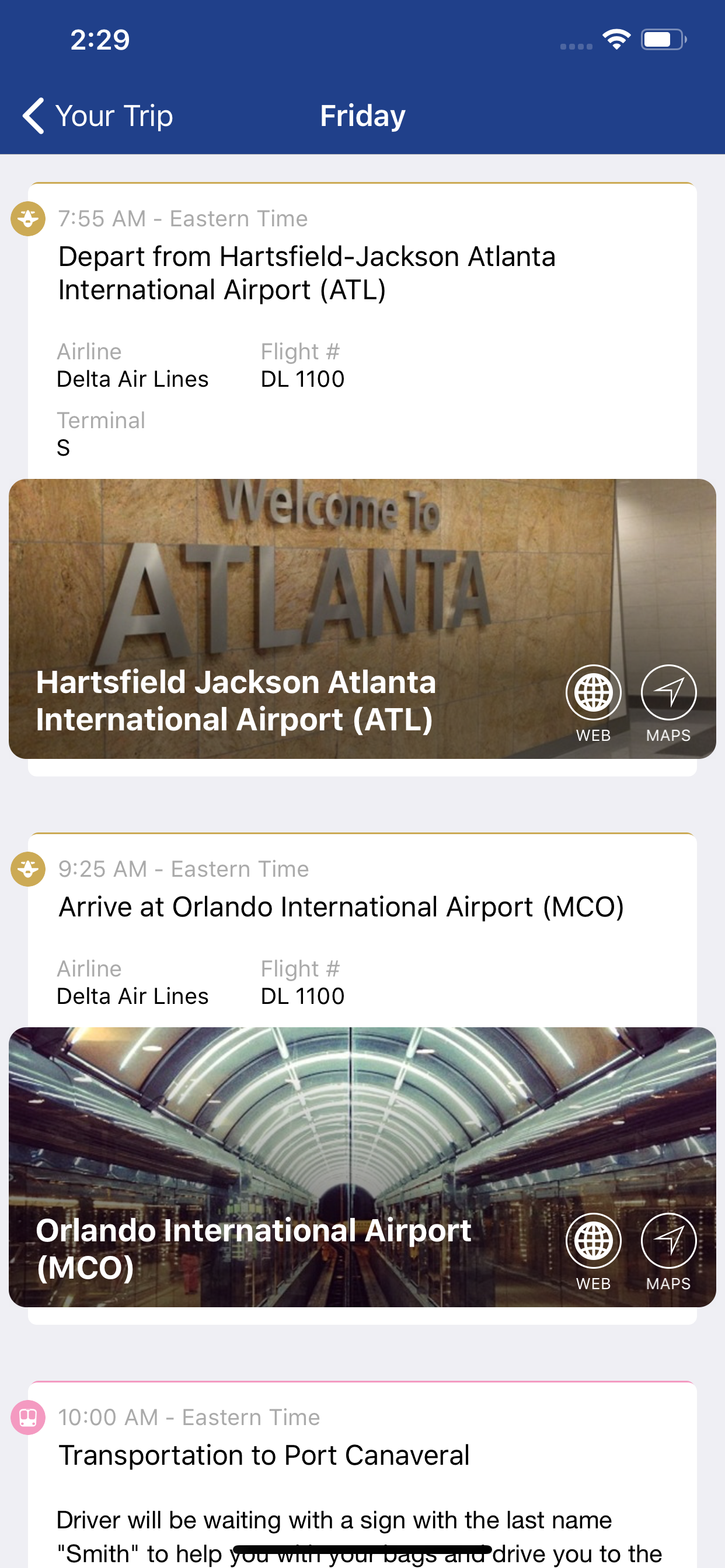 My Travel Planner App screenshot 3