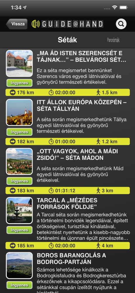 Tokaj GUIDE@HAND screenshot 6