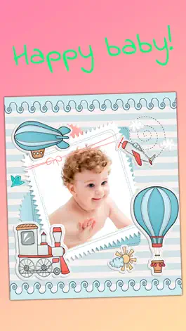 Game screenshot Baby photo frames for kids – Photo album hack