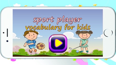 How to cancel & delete Sport Player Vocabulary Game for kids from iphone & ipad 1
