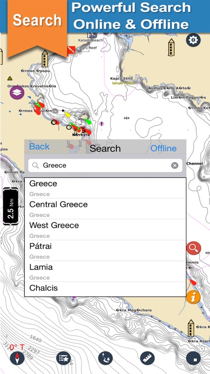 Greece Offline Nautical Charts