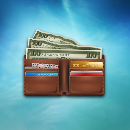Household Budget Management with Financial Books Icon
