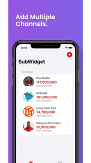 subwidget - widget for youtube iphone screenshot 3