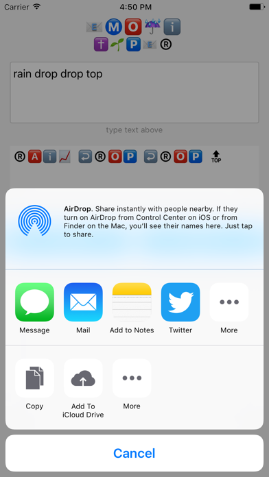 Screenshot #3 pour Emoji Text Typer