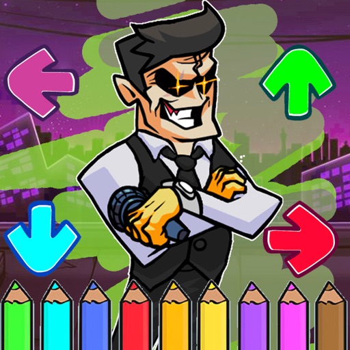 Coloring Games for Beat Battle iOS App