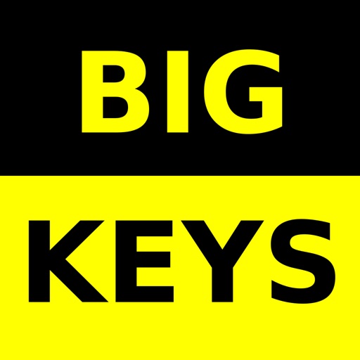 Big Keys Low Vision Keyboard icon