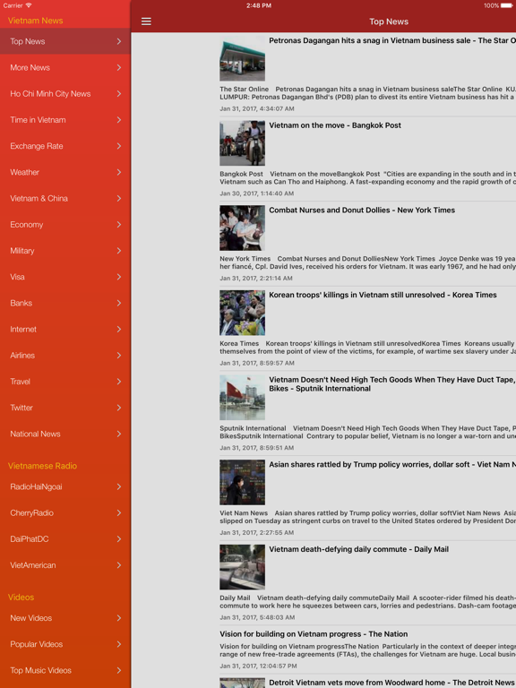 Screenshot #4 pour Vietnam News Today & Vietnamese Radio Free Edition