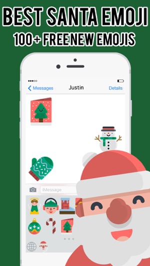 Christmas Santa Emoji -Stickers Keyboard Messenger(圖3)-速報App