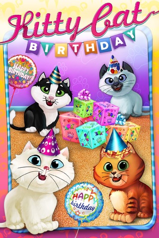 Kitty Cat Birthday Surprise: Care, Dress Up & Playのおすすめ画像1