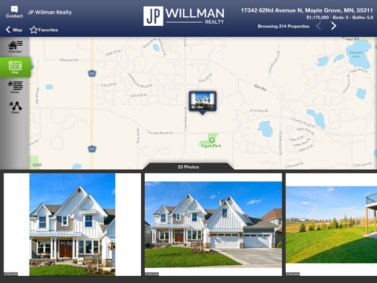 JP Willman Realty for iPad