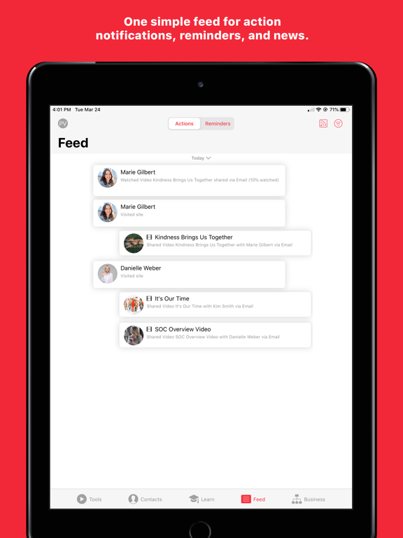 Promptings Pro iPad screenshot 6 - Business app