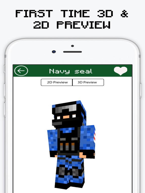 Screenshot #6 pour Military Skins for Minecraft PE & PC