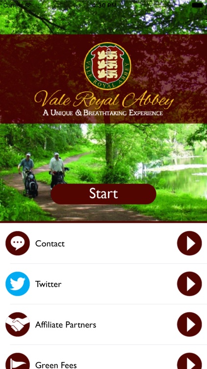 Vale Royal Abbey GPS