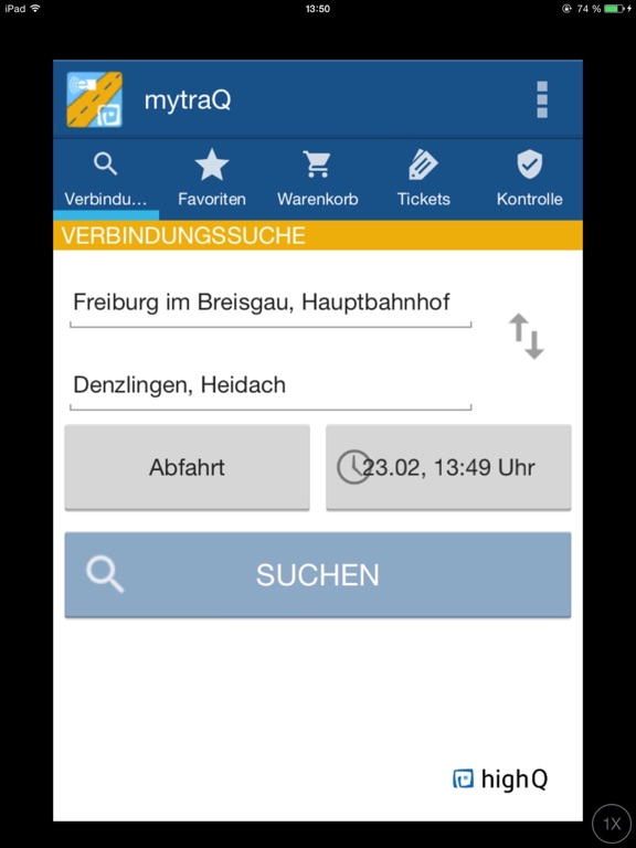 Screenshot #4 pour mytraQ