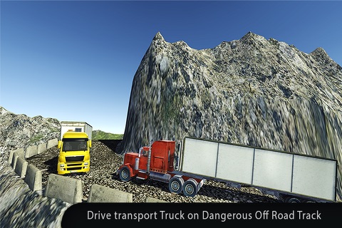 Heavy Cargo Truck Trailer Driving Simulator screenshot 3