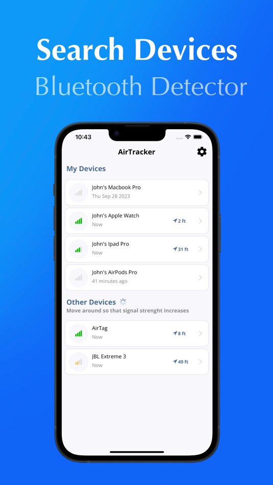 #2. Find My AirPods - AirTracker (iOS) Podle: Arockia Stephna Maria Das Anna Victor