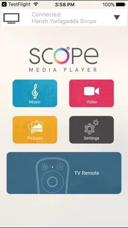 Game screenshot YuppTV Scope Remote apk