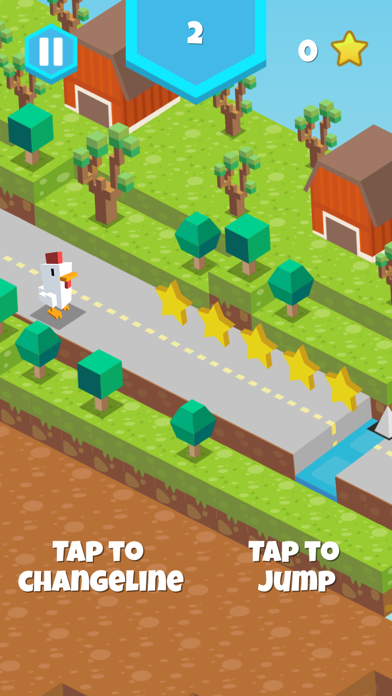 Screenshot #2 pour blocky endless risky road running arcade hopper