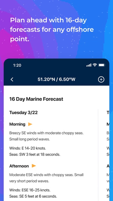 Buoyweather - Marine Forecasts Screenshot