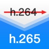 H.265：H.264相互変換