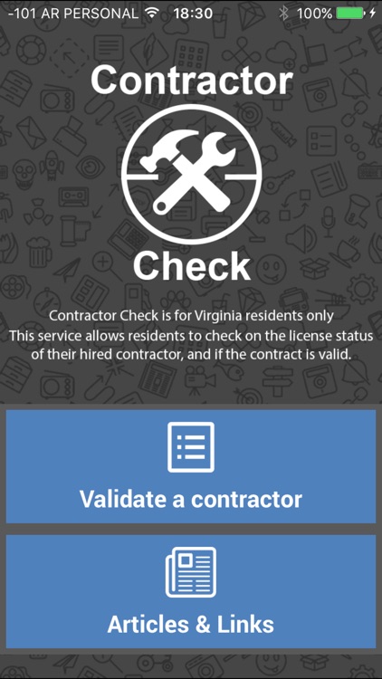 Virginia Contractor Check