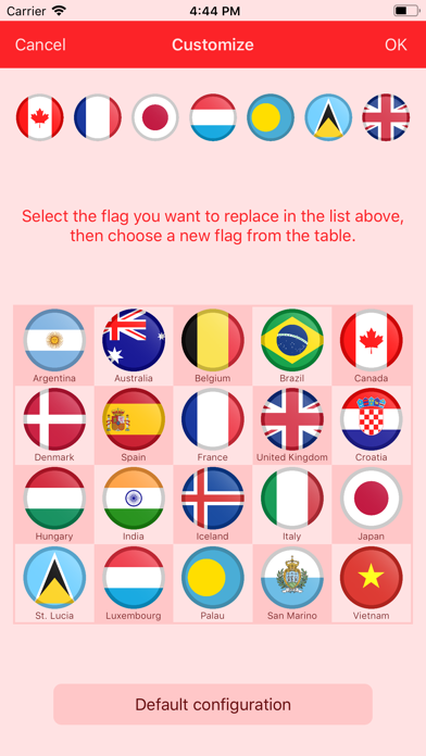 Flag Lines Screenshot