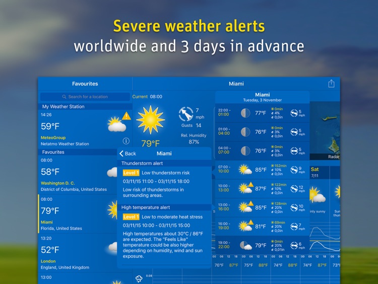 WeatherPro for iPad screenshot-4