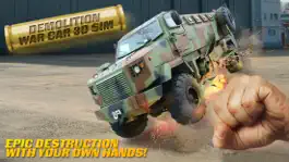Game screenshot Разрушить Военный Автомобиль 3D Симулятор hack