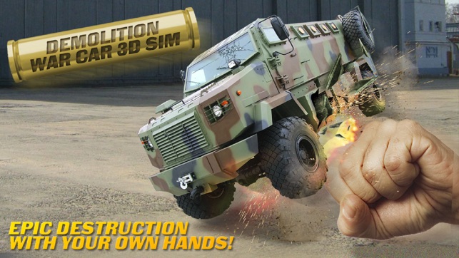 Demolition War Car 3D Sim(圖3)-速報App