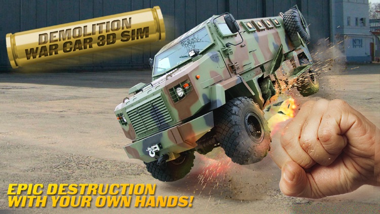 Demolition War Car 3D Sim