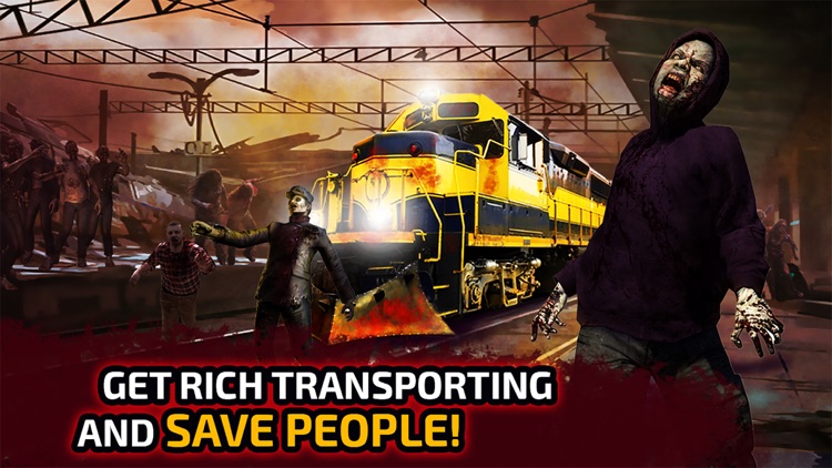 Zombie Train Driving