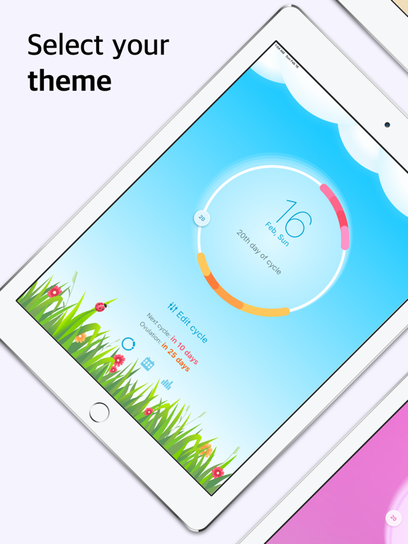 Ladybird - Period Tracker iPad screenshot 9 - Health & Fitness app