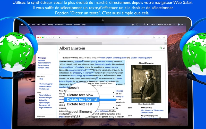 Screenshot #2 pour Voice Reader pour Safari