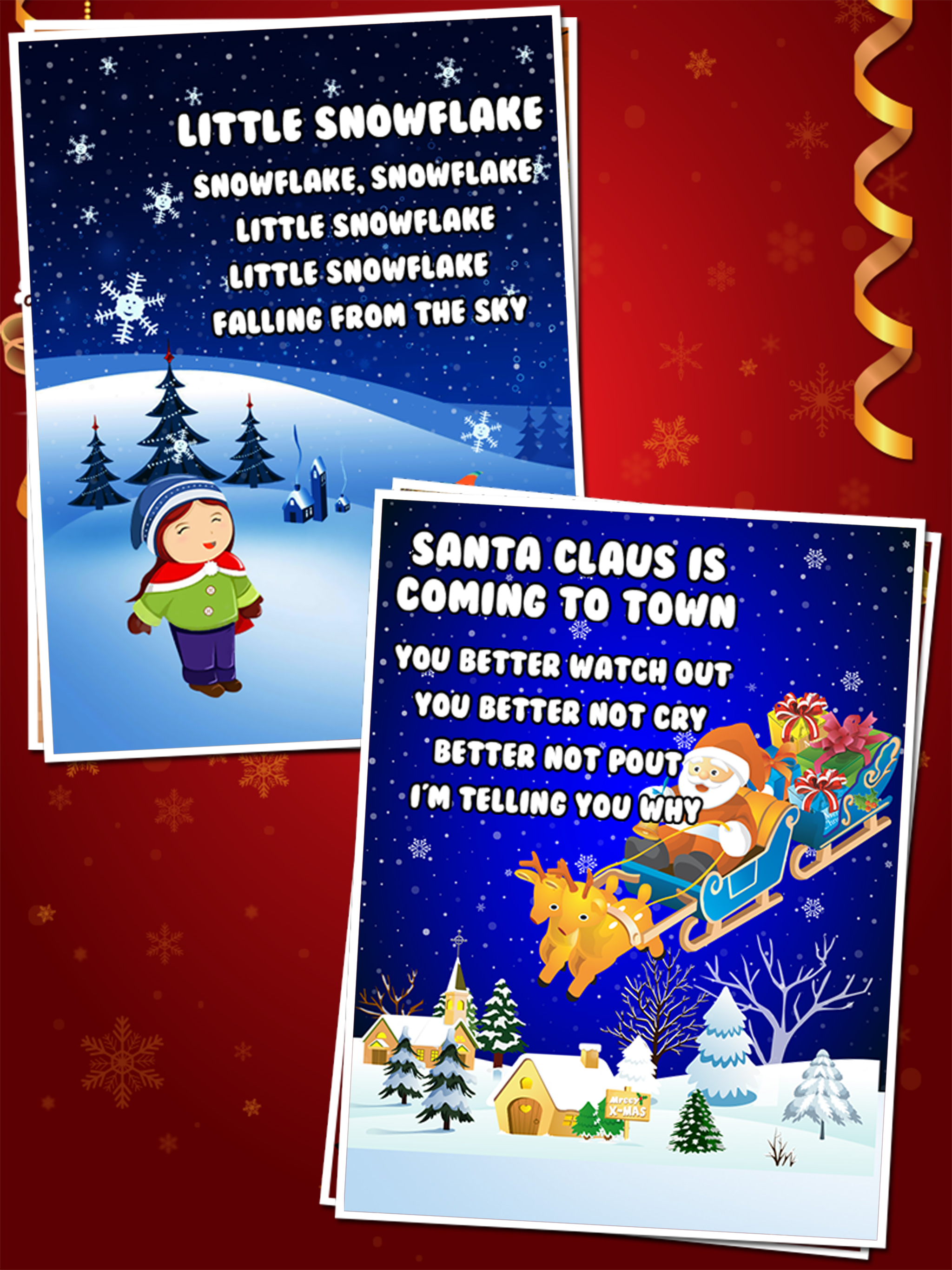 Christmas Nursery Rhymes for kids -xmas songs screenshot 7