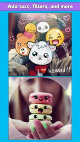 Kawaii Photo Booth - Cute Sticker & Picture Editor screenshot