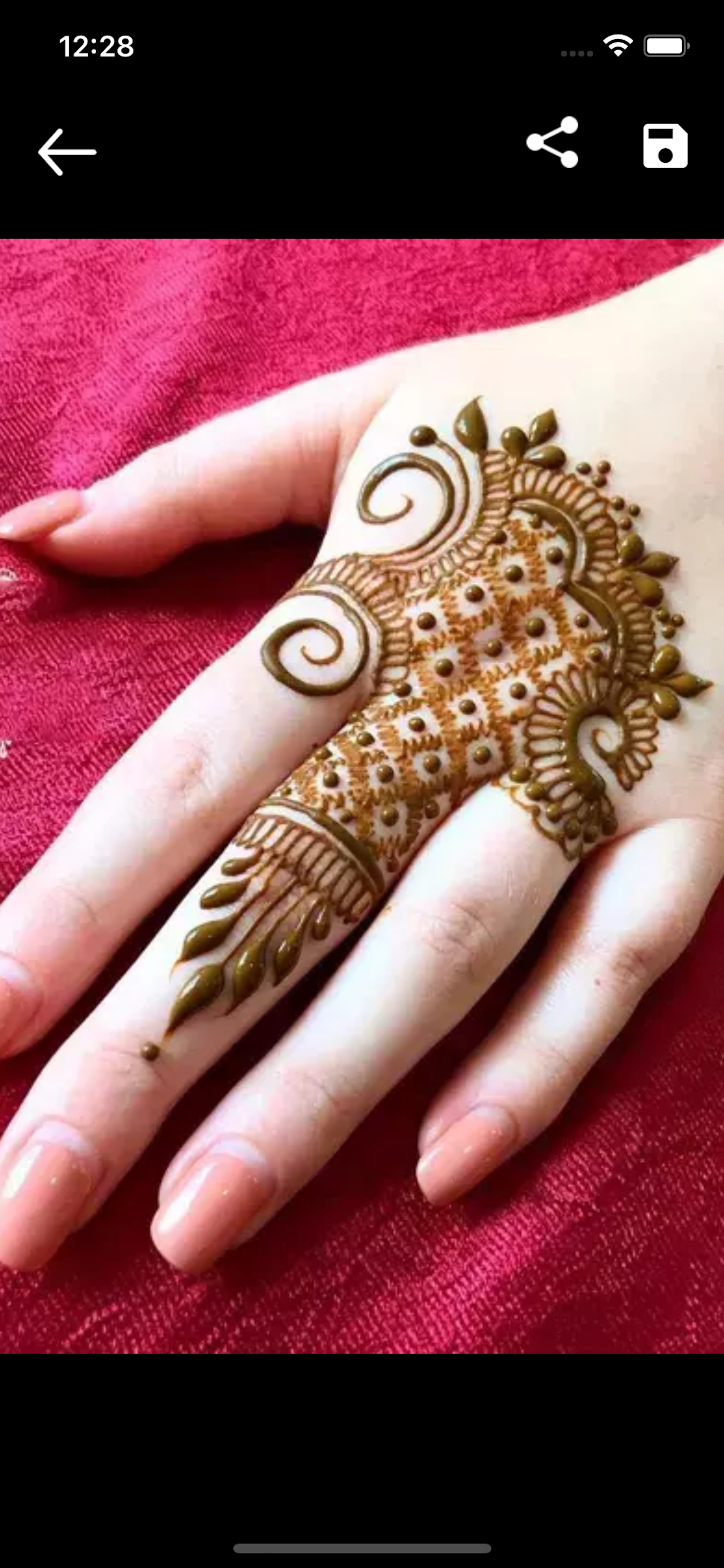 Modern Menhdi Design