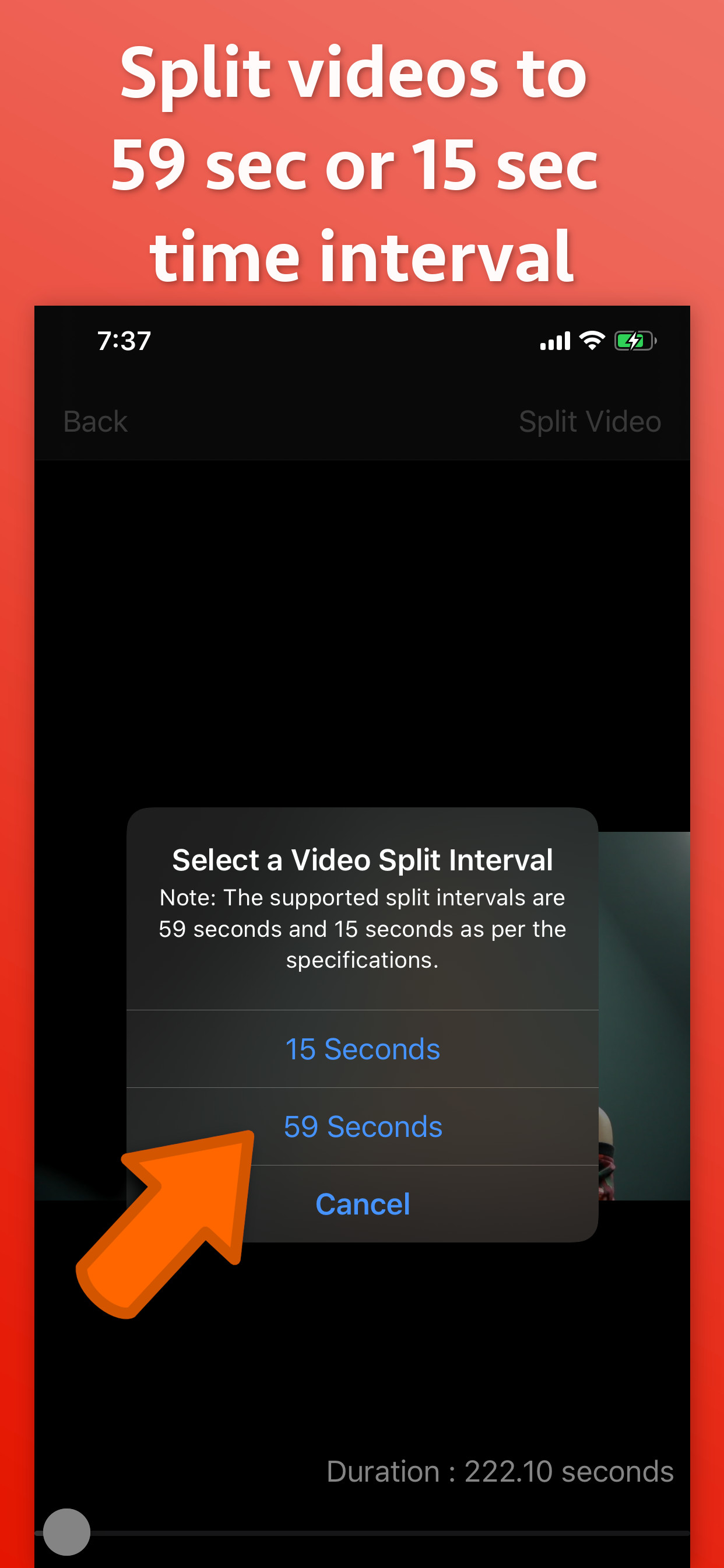Video Splitter - Reels Cutter screenshot 4