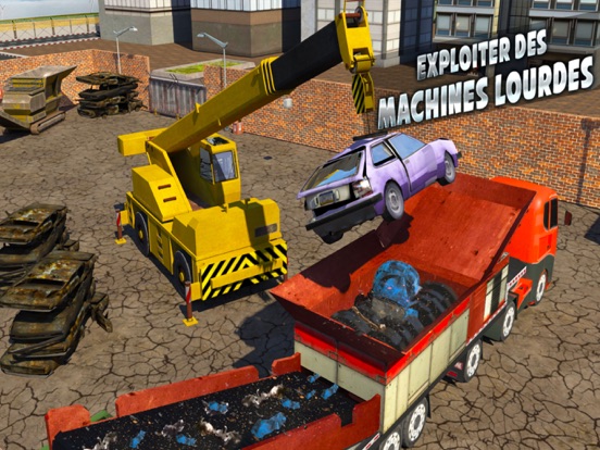Screenshot #4 pour Voiture Broyeur Grue: Ordures Camion Simulateur 3D