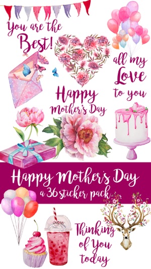 Happy Mothers Day Sticker Pack