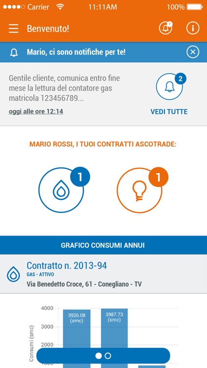 PasubioServizi App gas e luce