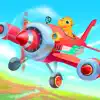 Dinosaur Plane Games for kids delete, cancel