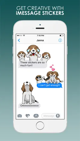 Game screenshot BeagleMojis - Beagle Emojis & Stickers hack