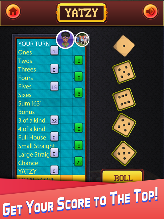 Screenshot #4 pour Yatzy Addict+