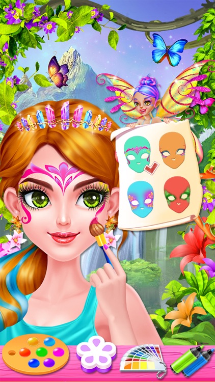 Fairy Magic Makeover - Dress Up Salon and Spa screenshot-4