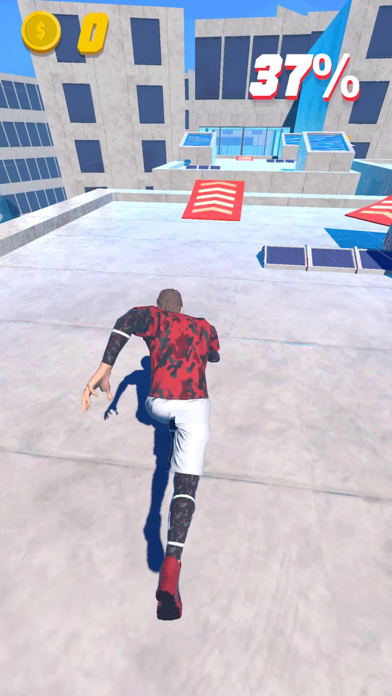 Rooftop Run Rush Screenshot