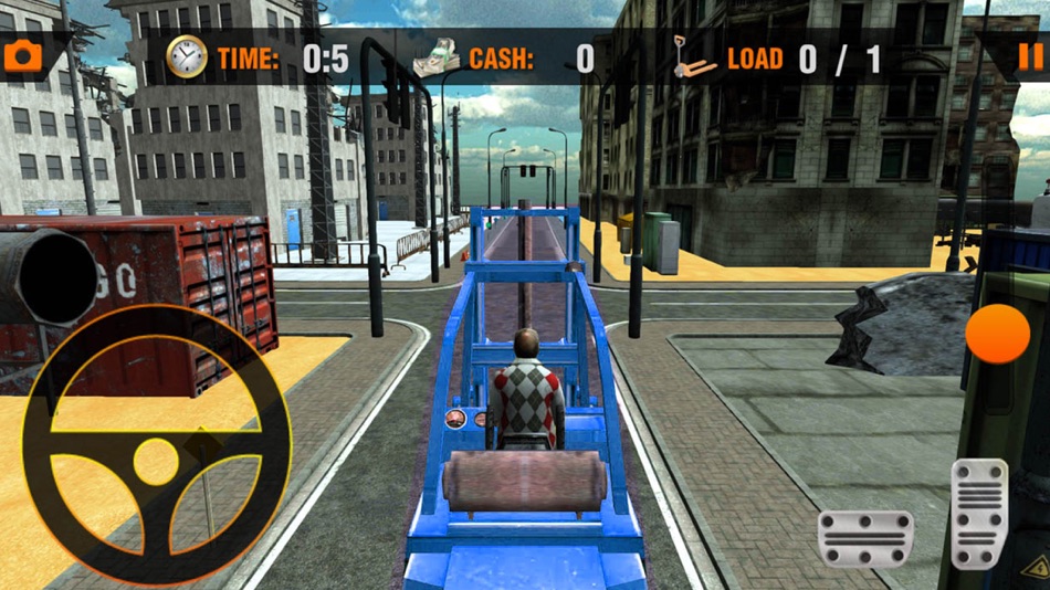 #4. Forklift simulator – Grand forklifter simulation (iOS) 由: Muhammad Rafique Saleem