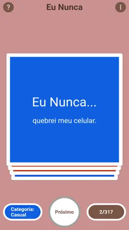 Game screenshot Eu Nunca: Jogo da Galera! hack