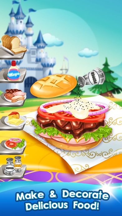 Cooking Food Maker Games for Kids (Girls & Boys) screenshot